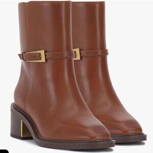 Vince Camuto Neverworn Gali Buckle Booties in Whiskey